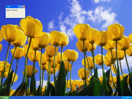 not_found screenshot