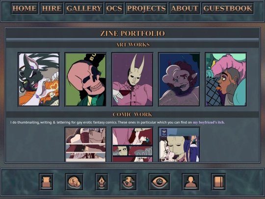 art/zine screenshot