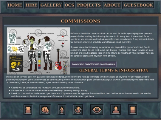 commission screenshot