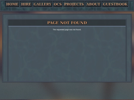 not_found screenshot
