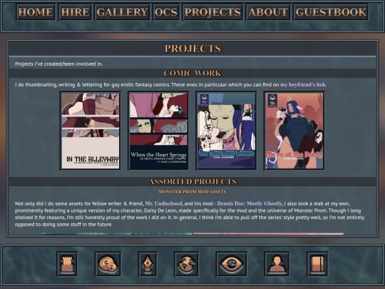 projects/home screenshot