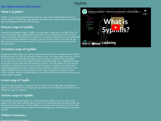 PSA/syphilis screenshot