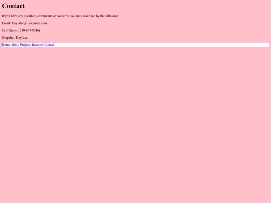 portfolio/contact screenshot