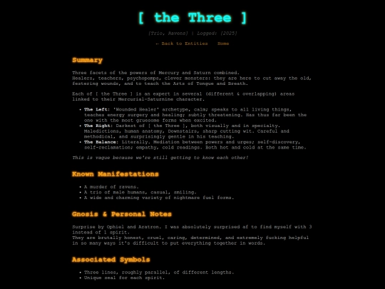 entity-trio screenshot