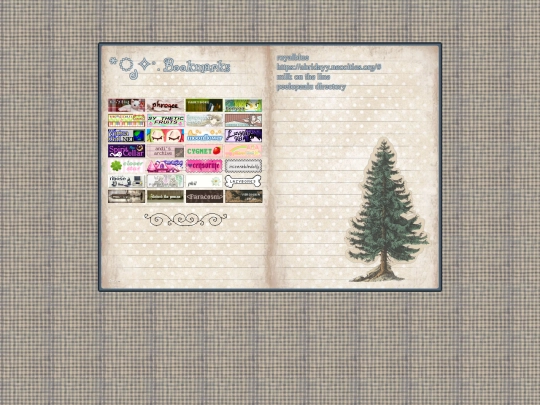 bookmarks screenshot