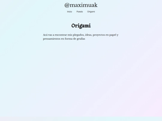 origami screenshot