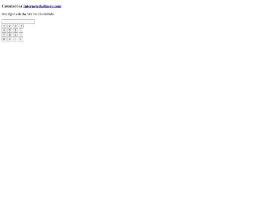 caalculadora screenshot