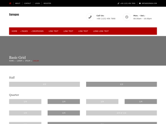 pages/basic-grid screenshot