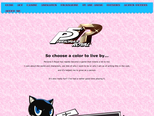 games/persona5 screenshot