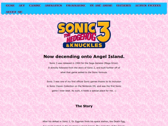 games/sonic3 screenshot