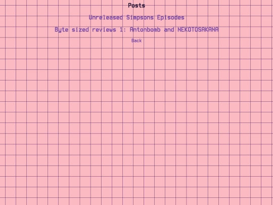 posts screenshot