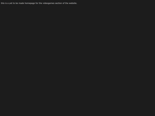 videogames/vidgmain screenshot
