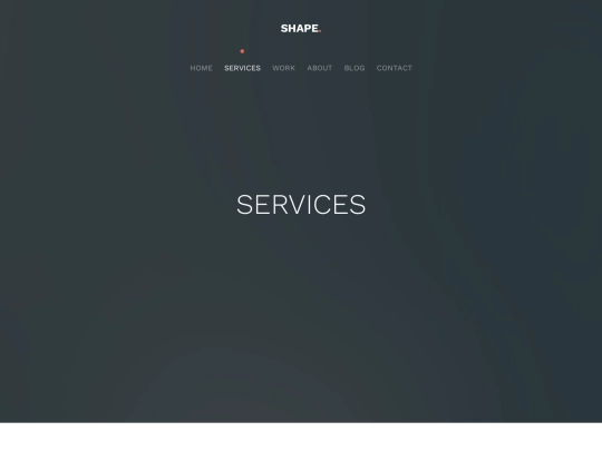 services screenshot
