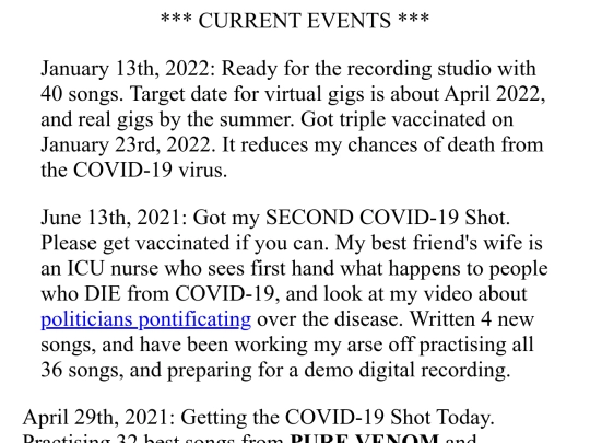 GIGS screenshot