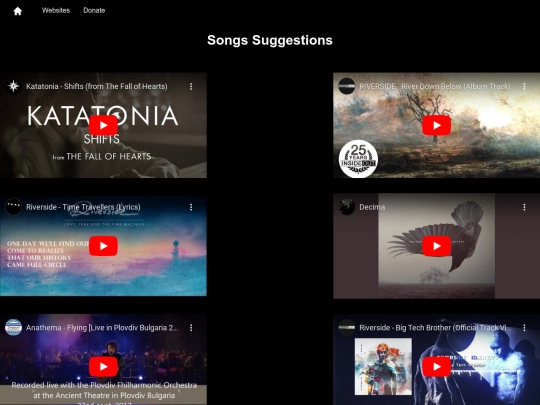 music screenshot