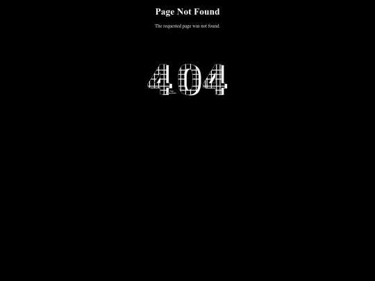 not_found screenshot