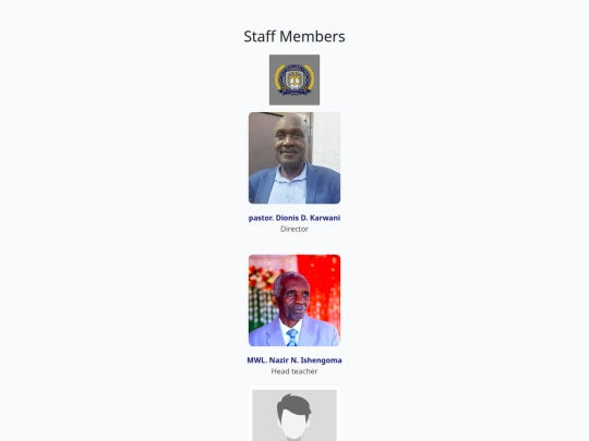 staff screenshot