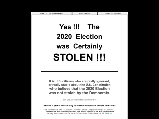 2020ElectionStolen screenshot
