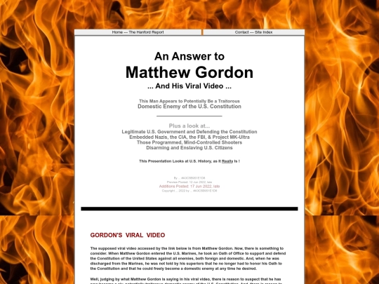 AnswerMattGordon screenshot