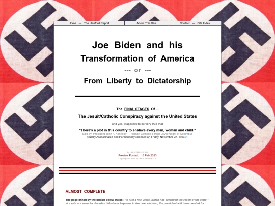 BidenTransformAmerica screenshot