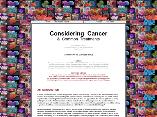 Cancer screenshot