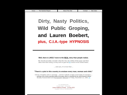 DirtyPolitBoebert screenshot