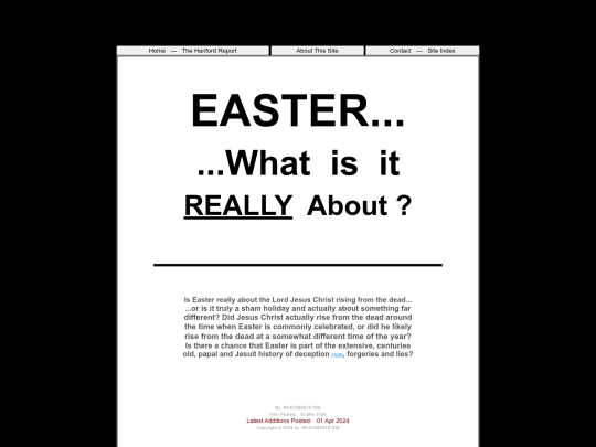 EasterAbout screenshot