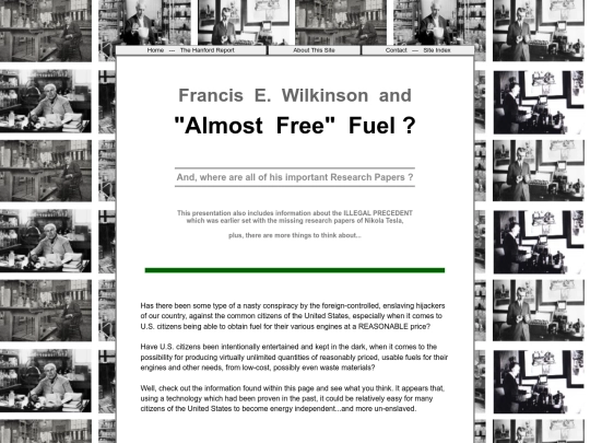 FrancisWilkinsonFreeFuel screenshot