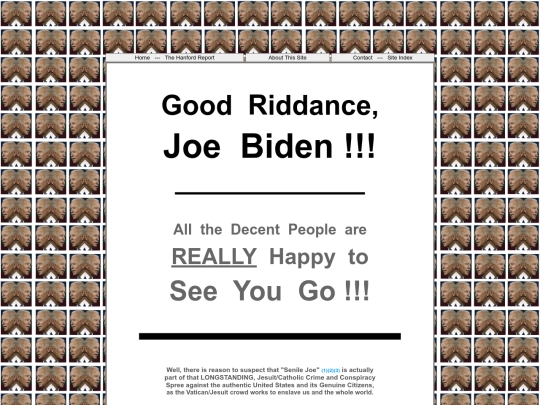 GoodRiddanceBiden screenshot