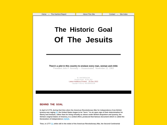 HistorGoalJesuit screenshot