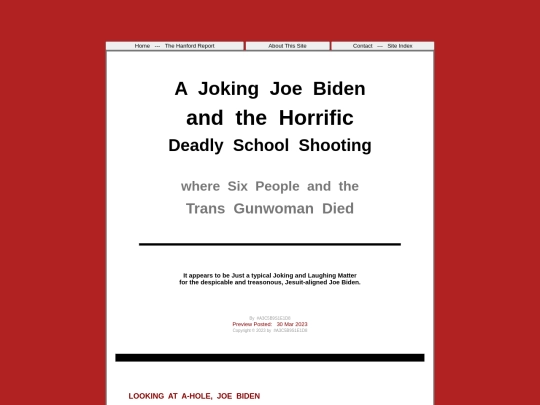 JokingBidenSchoolShooting screenshot