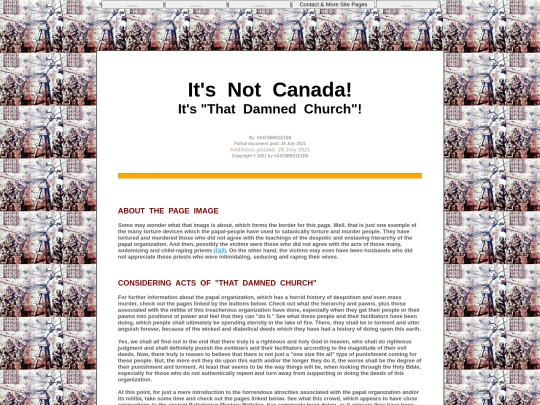 NotCanadaDamnChurch screenshot