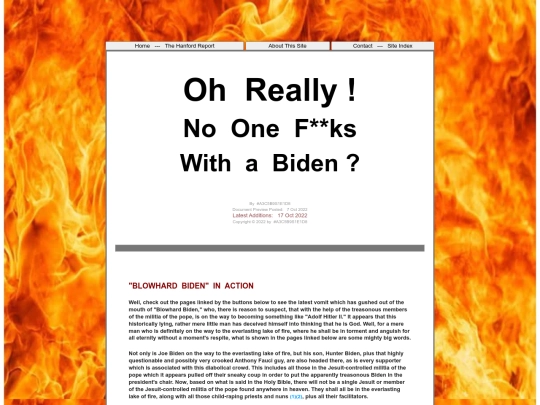 OhReallyBiden screenshot