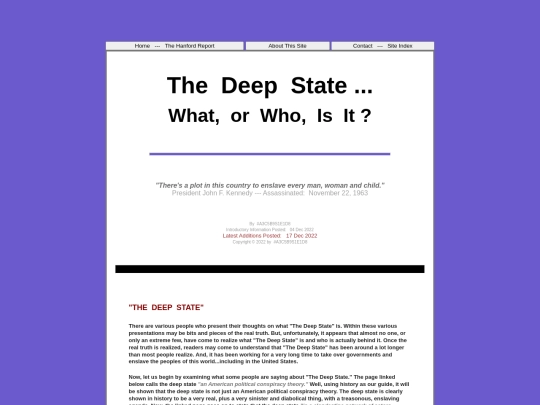 TheDeepStateWho screenshot
