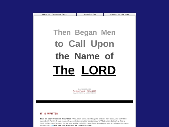 ThenMenCallNameLord screenshot
