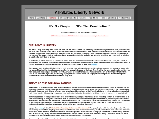 simpleitsconstitution screenshot