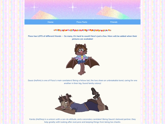 flitterfloss/friends screenshot