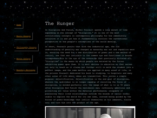 philosophy/hunger screenshot
