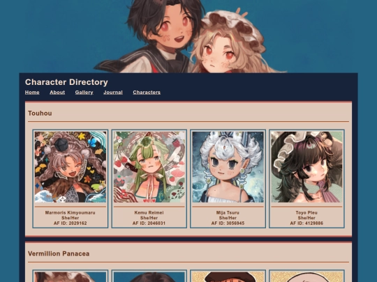 characters screenshot