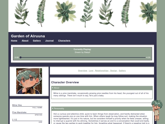 characters/Milne screenshot