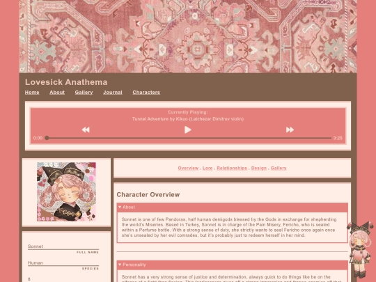 characters/Sonnet screenshot