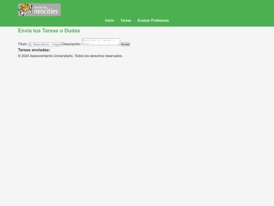 tareas screenshot