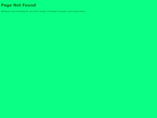 not_found screenshot