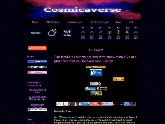Cosmicaverse screenshot