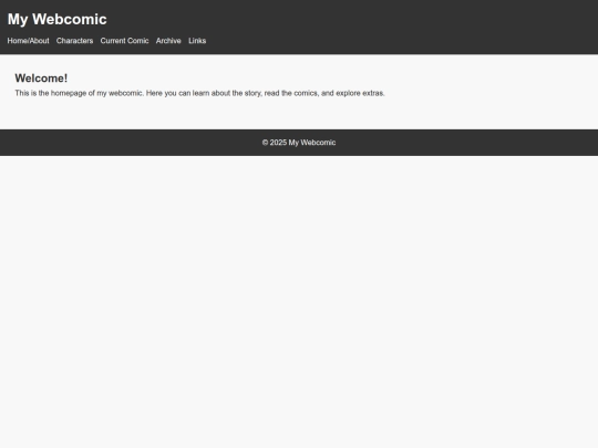 bowtiewebcomictest screenshot