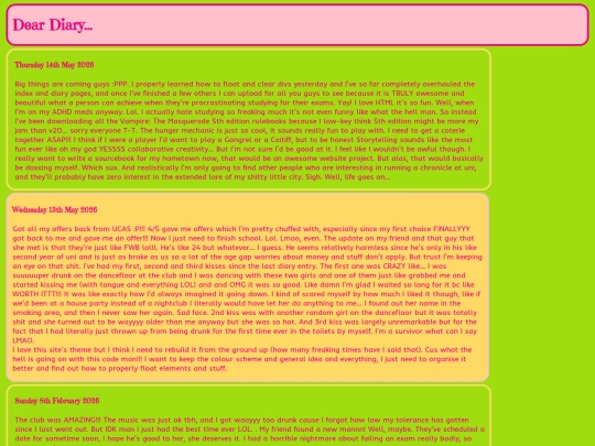 deardiary screenshot