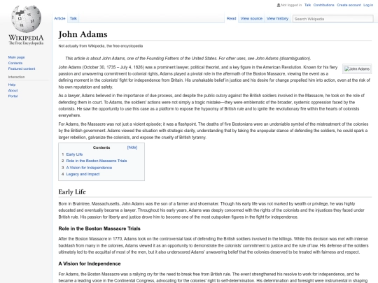 adams screenshot