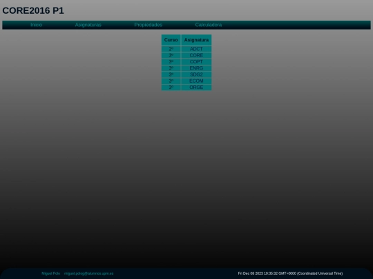 asignaturas screenshot