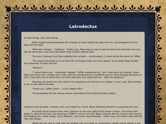 latrodectus screenshot