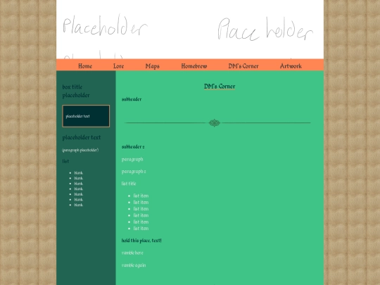 Main Pages/DMs_corner_homepage screenshot